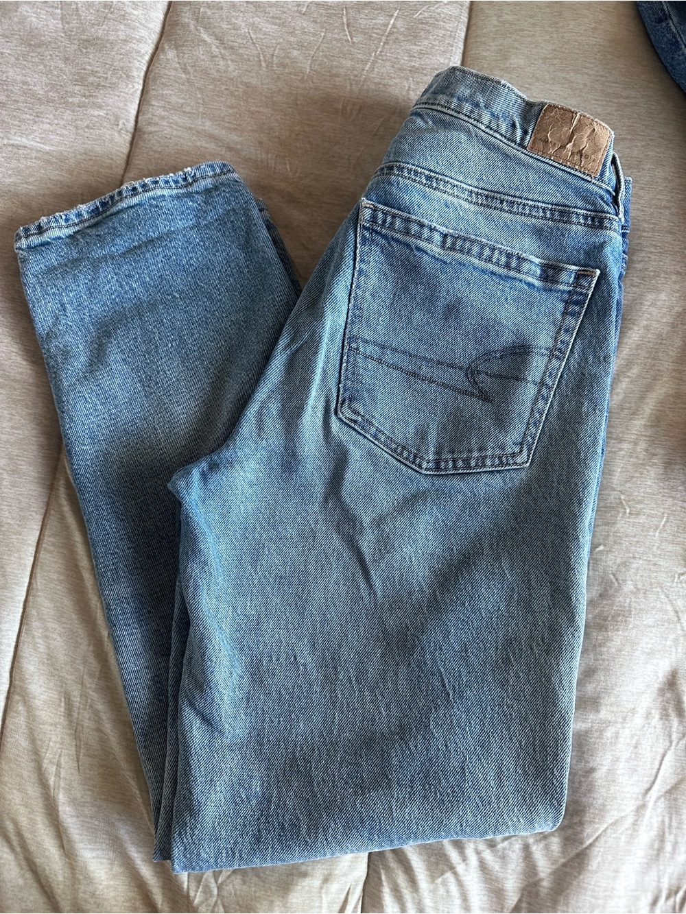 American Eagle Outfitters Ankle Straight-Leg Jeans